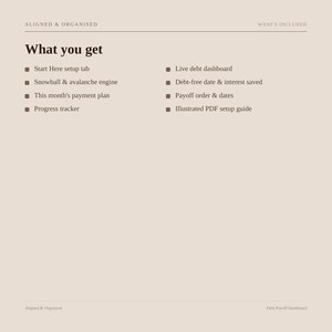 Debt Payoff Tracker | Google Sheets Debt Snowball & Avalanche Calculator | Debt Free Planner Spreadsheet, Credit Card and Loan image 11