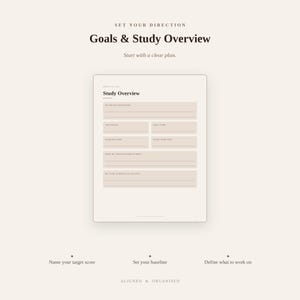 LSAT Study Planner & Wrong Answer Journal | Editable Google Doc + Printable PDF | 21-Week Schedule, PT and L R Trackers image 10