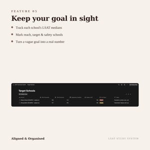 LSAT Notion Template | PrepTest Tracker, Error Log, Study Planner (Digital Download) image 7