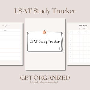 Pianificatore di studio LSAT: programma di 21 settimane e diario delle risposte sbagliate (PDF)