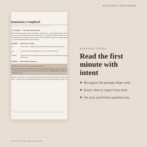 LSAT Reading Comprehension System | SPARC Review & Passage Tracker | RC Study Guide + Spreadsheet | Digital Download image 6