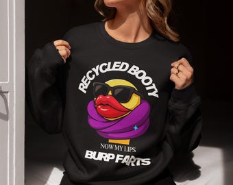 Funny sweater with humoristic graphic design..as a birthday ,Christmas, or friend gift .