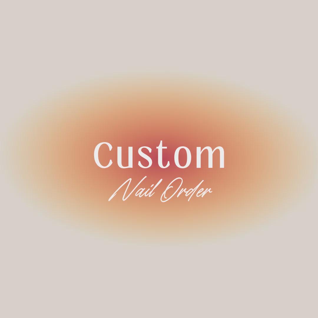 Custom Nail Set Custom Nail Set! - Etsy