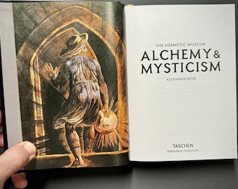 Alquimia y misticismo, libro esotérico antiguo en 4 partes