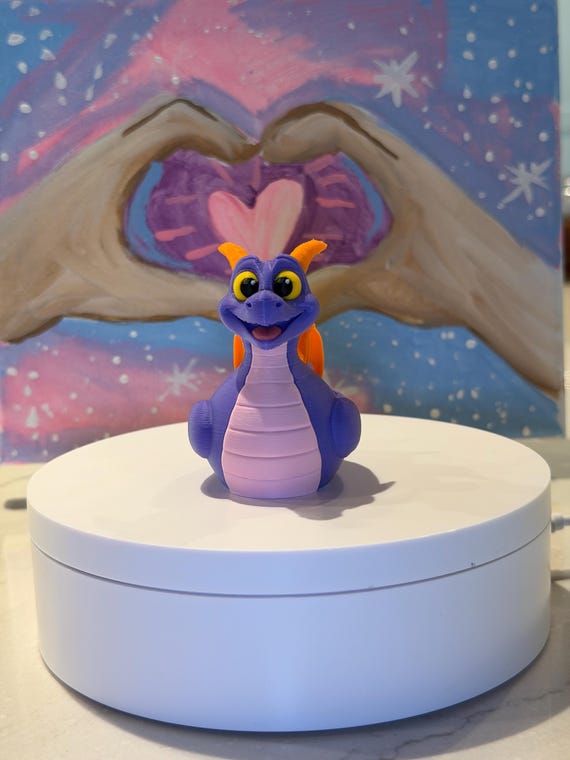 Purple Dream Dragon   3D Printed Duck