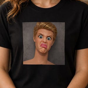 Vintage 90s Doll Ken's Face Meme Graphic T-Shirts Sweatshirt Funny Male doll Disgusted