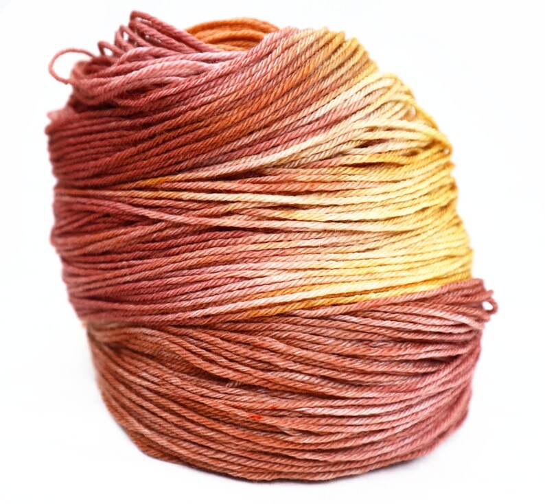 Superwash Merino Wool Yarn Sport Sock 3 ply 437 yards 400 meters 100g 3.5 Autumn Deepens image 5