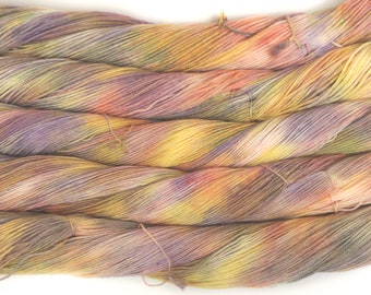 DYED TO ORDER Superwash Merino Wool Yarn Double Knit Sport Sock 100g 3.5oz - Love Me