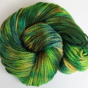 DYED TO ORDER Superwash Merino Wool Yarn Double Knit Sport Sock 100g 3.5oz Mountain Moss image 6