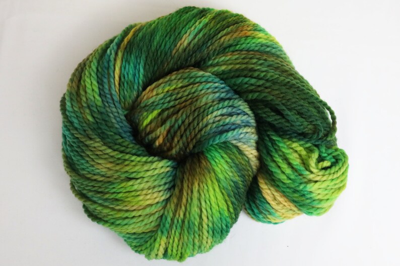 DYED TO ORDER Superwash Merino Wool Yarn Double Knit Sport Sock 100g 3.5oz Mountain Moss image 6