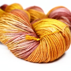 Superwash Merino Wool Yarn Sport Sock 3 ply 437 yards 400 meters 100g 3.5 Autumn Deepens image 9