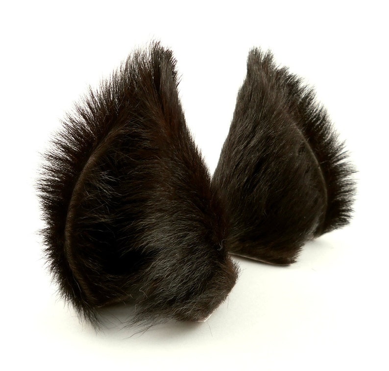 Wolf Dog Fox Ears Nekomimi Cosplay Furry Pet Play Goth Neko Headband image 1