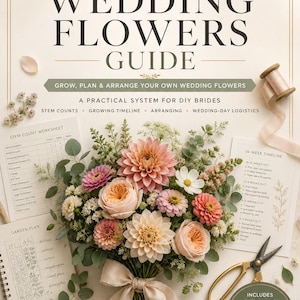 Gids voor DIY-bruiloftbloemen: groeien, plannen en schikken (pdf-download)