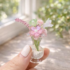 Custom-made hand-beaded bouquets, pocket gifts, perfect for her, mother, bridesmaids, friends, teachers, mini flowers, birthday gifts.