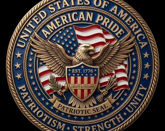 American Pride Patriotic Seal
