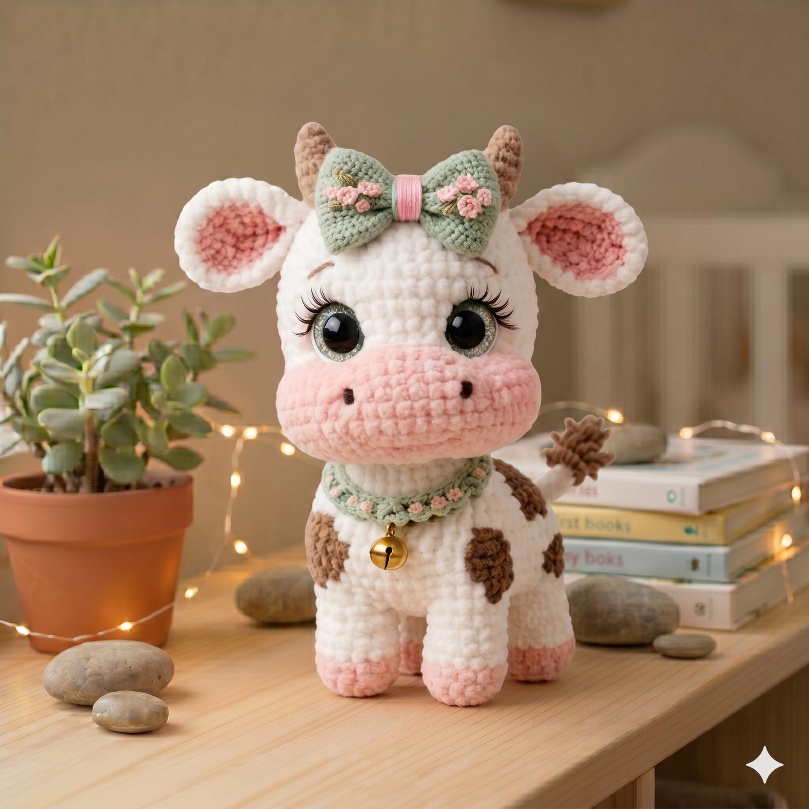 Honey the Low-Sew Highland Cow Pattern