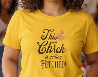 この女の子は結婚するよTシャツ｜独身最後のパーティー用Tシャツ