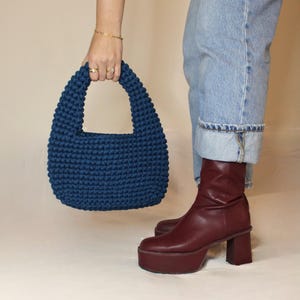 Crochet Shoulder Bag - Handmade Crochet Purse
