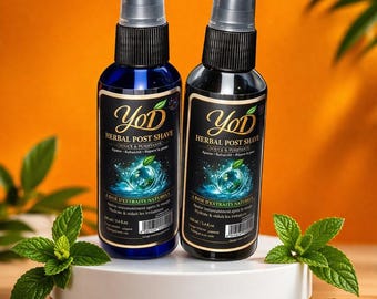 Formulated with natural oils to deeply nourish, heal, and protect your skin after shaving.