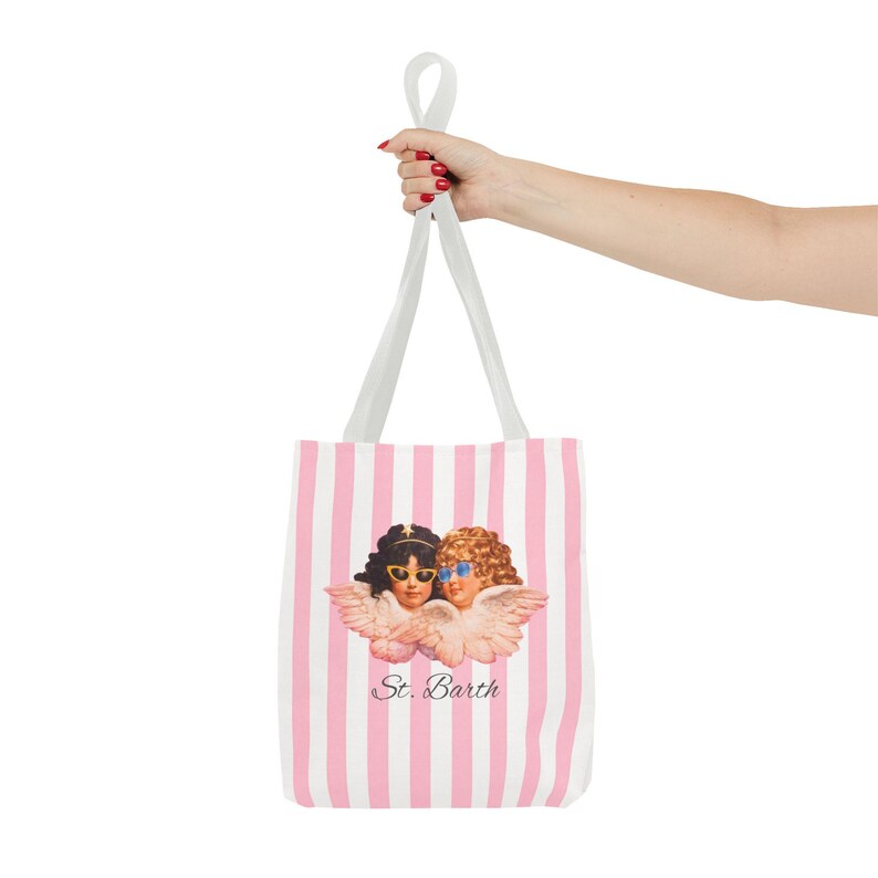 Cherub Angels-draagtas, damesaccessoires, vintage tas, cadeau voor haar. afbeelding 3