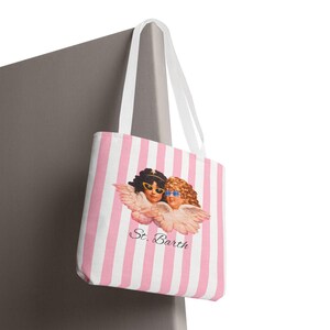 Cherub Angels-draagtas, damesaccessoires, vintage tas, cadeau voor haar. afbeelding 5