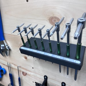 Wall mount for Park Tool THT Torx set