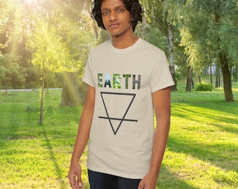 Earth Element Shirt | Alchemy Symbol Nature Tee