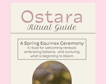 Ostara Ritual Guide Printable • Pagan Wheel of the Year