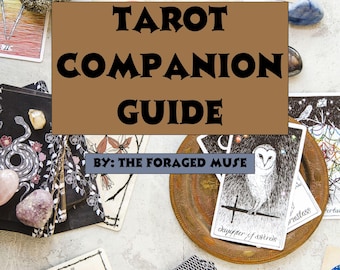 Tarot Companion Guide | Tarot Meanings Workbook | Major & Minor Arcana