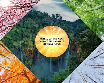 Pagan Wheel of the Year Ritual Guide Bundle Pack
