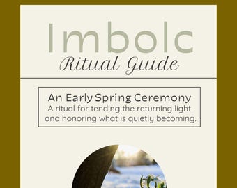 Imbolc (Candlemas) Ritual Guide Printable • Pagan Wheel of the Year