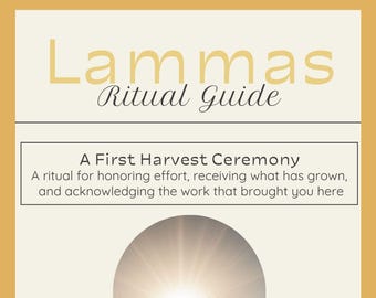 Lammas / Lughnasadh Ritual Guide Printable • Pagan Wheel of the Year