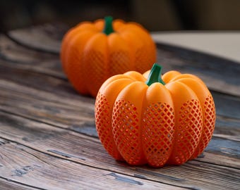Fall Decorative Pumpkin Tealight Set