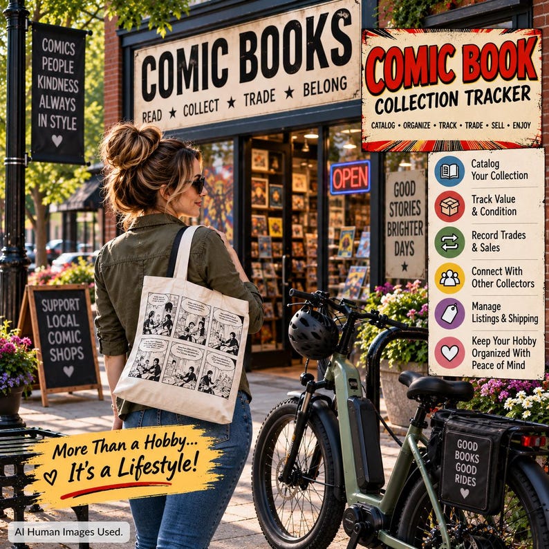 Comcic Book Racking Comic Book Collection Tracker Google Sheets | Comic Inventory, Value ...
