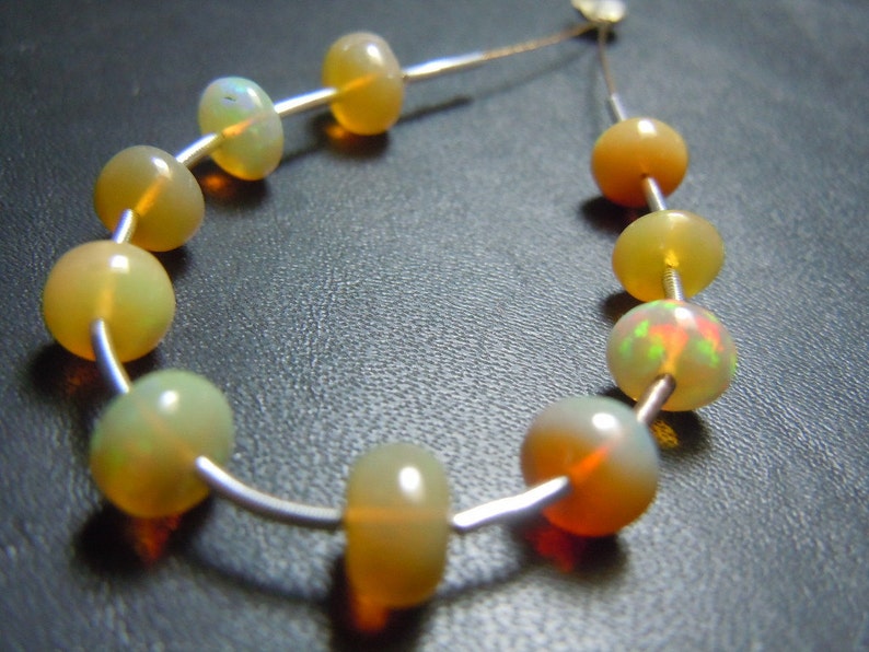 Multi Firing Ethiopian Opal Beads,Gemstone Beads,loose Stone Beads,Loose Opal Beads