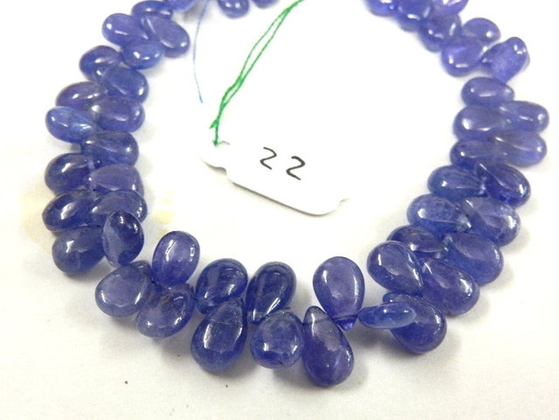 Tanzanite Tanzanite Beads,Tanzanite Tear Drops Gemstone Briolette Beads,Wholesale Tanzanite Pear Drops Beads