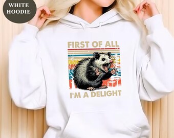 Opossum Shirt, Opossum Lover Shirt, Funny Possum T-shirt, Cute Shirts, Meme Shirt, Vintage 90s Shirt, Funny Rat Clothing, Weird T Shirt