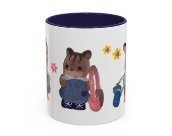 Caneca decorativa Calico Critter Friends