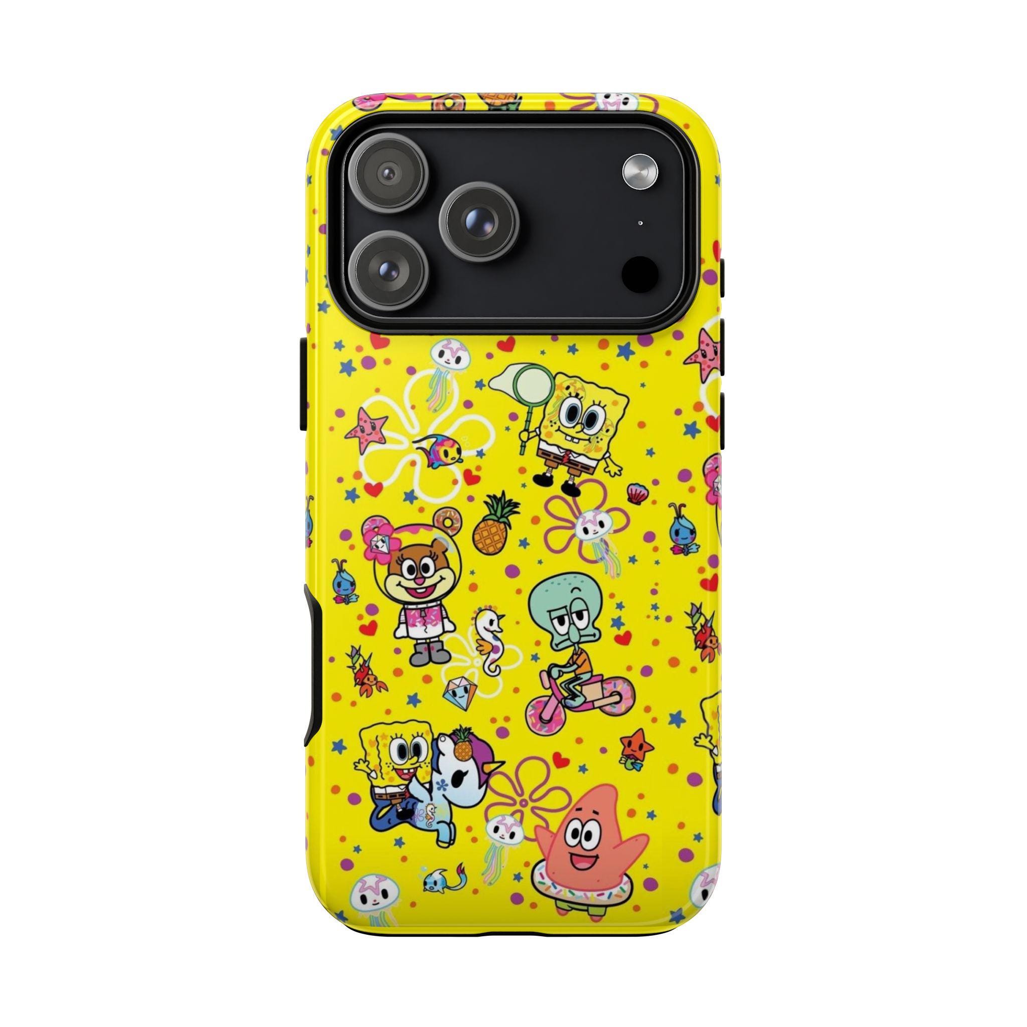 Discover SpongeBob SquarePants Pattern Phone Case