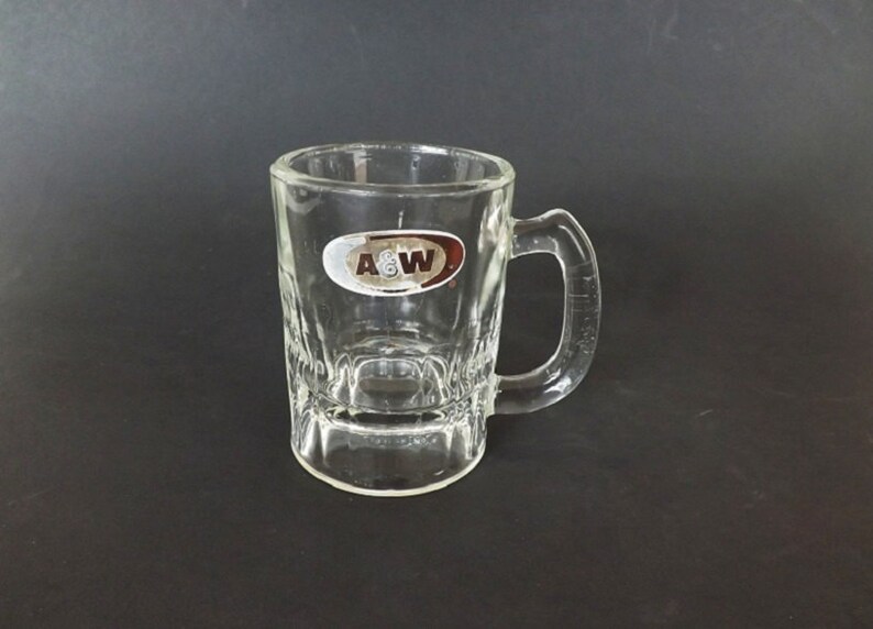 Vintage A W Root Beer Mug Frosty Mug Drinkng Glass Etsy