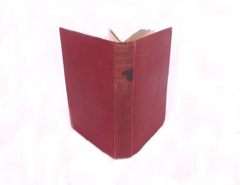 1902 Antique Rare Book Fanshawe by Nathaniel Hawthorne Etsy