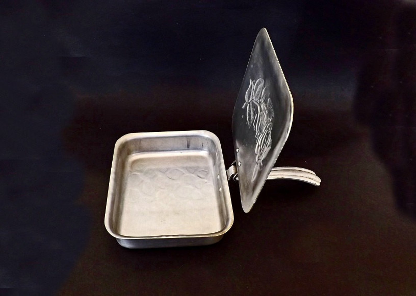 Vintage Silent Butler 1950s Aluminum Serving Dishes Etsy
