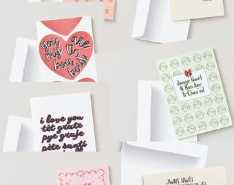 Haitian Creole Greeting Cards | Funny & Sweet | Blank Inside