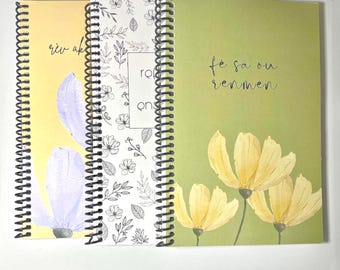 Creole Affirmation Journal | Rèv, Refleksyon, Enspirasyon | 5.5 x 8.5 Notebook