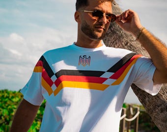 Vintage Germany Shirt, Premium Heavyweight Oversized T Shirt, Retro Germany Soccer Football Tee, World Cup Fanwear, Germany Gift