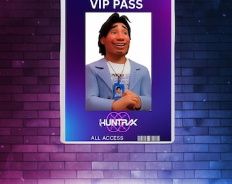 Kpop Dämonenjäger Bobby VIP Pass | Ausdruckbares Schlüsselband (Digitaler Download)