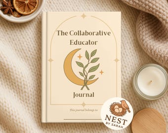 The Collaborative Educator Journal: Reflective Team Prompts (Printable Book A4/A5)