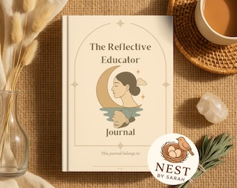 The Reflective Educator Journal: Reflective Practice Prompts (Printable Book A4/A5)