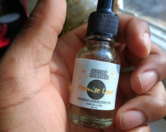Promise Land Hoodoo Oil: Vanilla Honeysuckle Prosperity Spell Oil