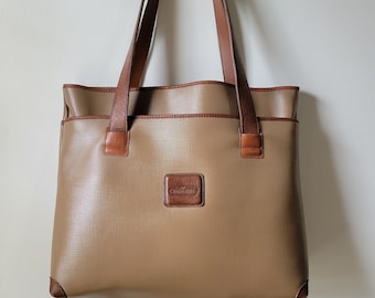 VINTAGE CABIN CREEK Leder Tote Large